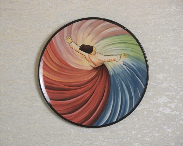 Multi Colored Wall Plate Painting