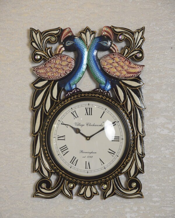 Peacock Wall Clock