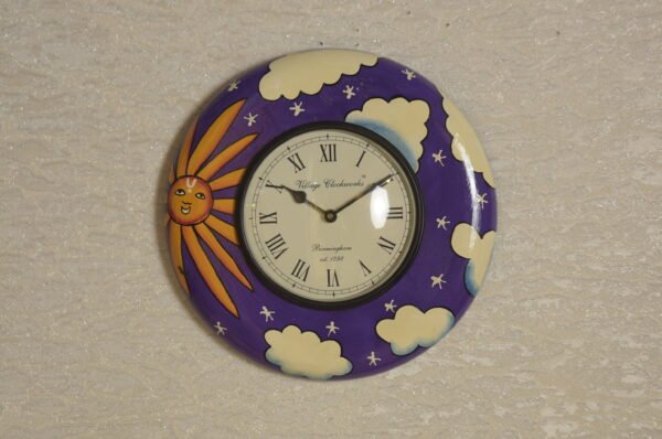 Sun and Clouds Clock