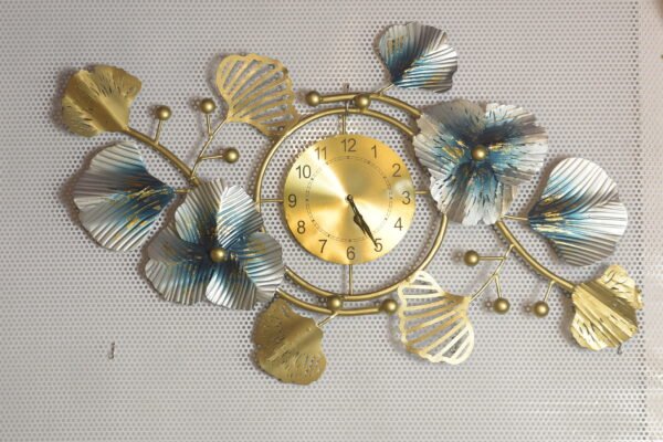 Flowers with Clock