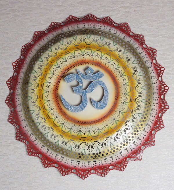 Om Carved Wall Art - Image 2