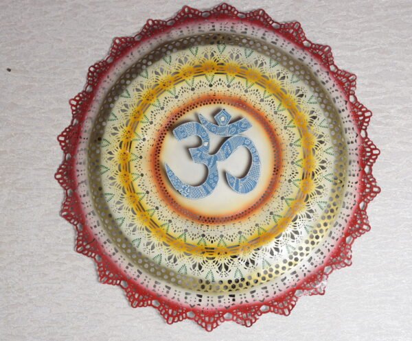Om Carved Wall Art
