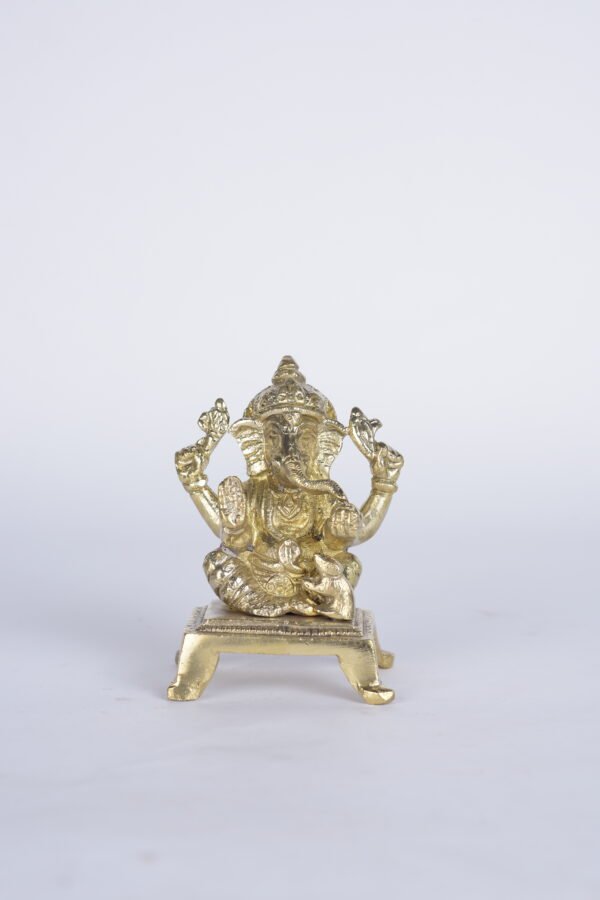 Ganesh ji Brass(4 inches)
