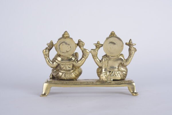 Laxmi Ganesh Brass Set - Image 2