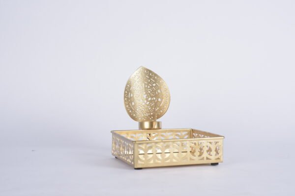 Peacock T-Light Candle Holder and Tray