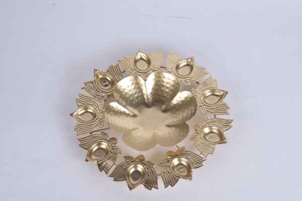 Lotus Diya Holder and Urli