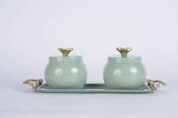 Aqua Jar and Tray