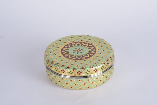 Minakari Pappad Dabba Medium (7 inches)