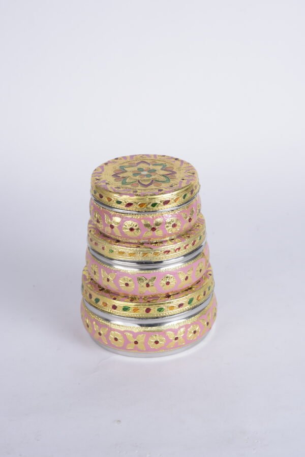 Minakari Dabbas Pink - Image 2