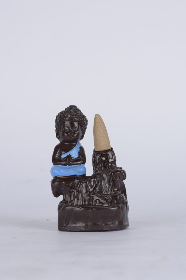 Blue Buddha Smoke Fountain (5 inches)