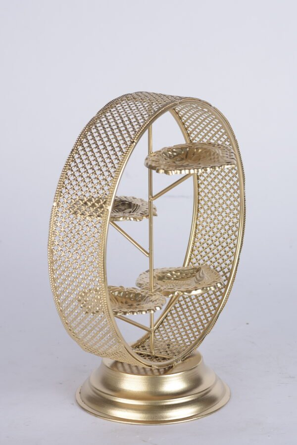 4 Leaf Diya Holder - Image 2