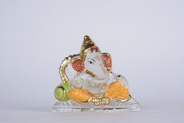 Blessing Ganesha 5.5 inches (Pure Crystal)