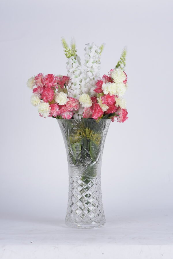 Imperial Vase (14 inches, Pure Diamond Crystal)