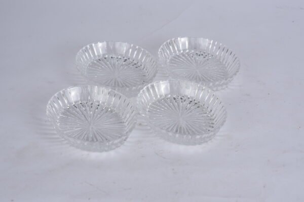 Dry Fruit Bowl set of 4 (Pure Diamond Crystal)