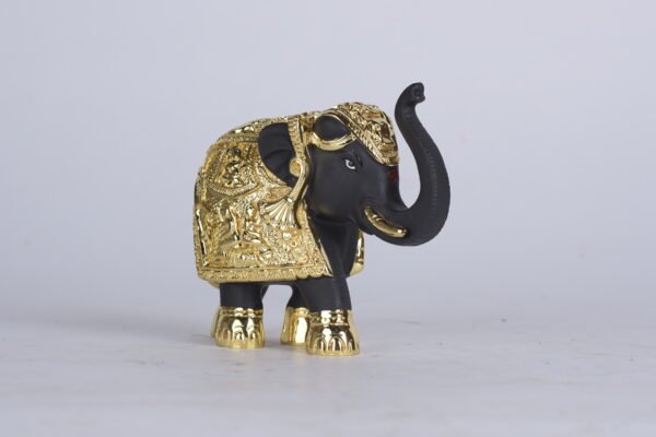 Gold Plated Elephant (6 inches)