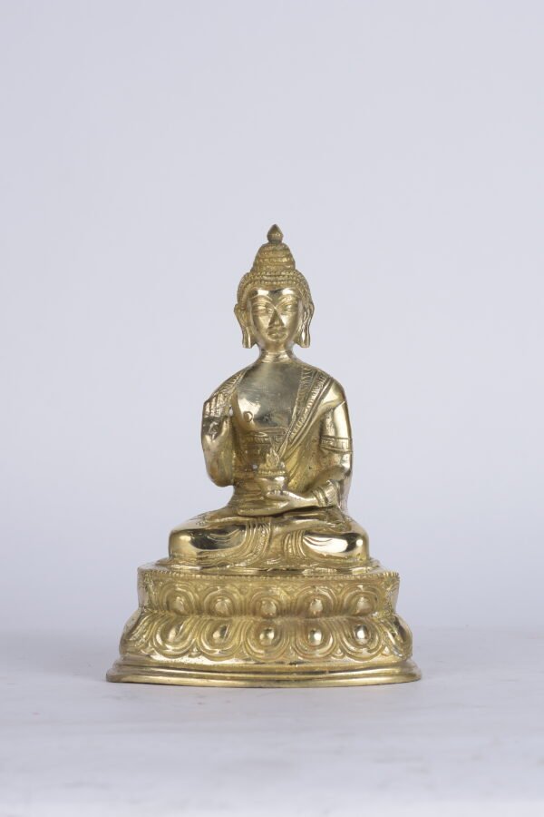 Brass Buddha (8 inches)