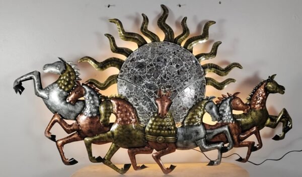 Seven Horses with Sun - Image 2