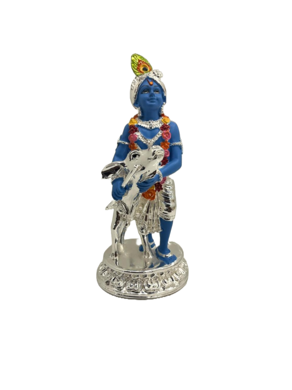 Silver Plater Krishna
