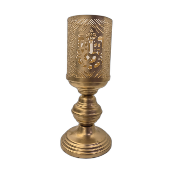 Ganesha Carved T- Light Candle Holder (12 inches)